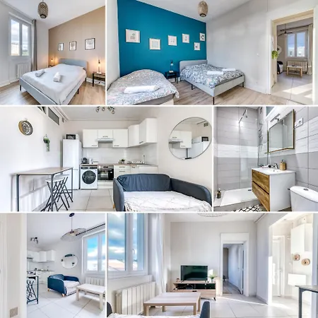 Apartamento T3 L'etoile Neuf Cosy & Lumineux - Gare Parilly Vénissieux